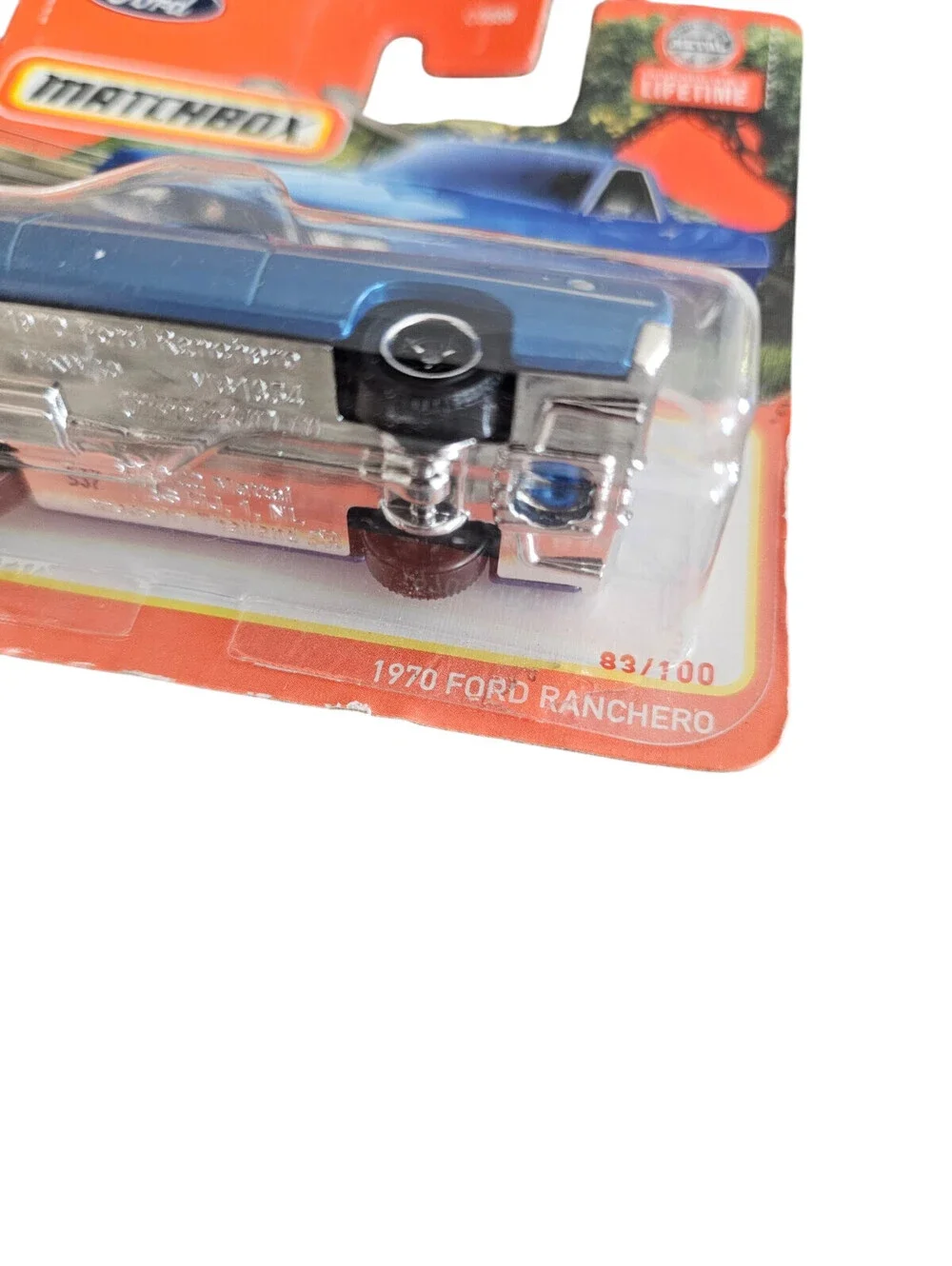 2024 Matchbox 1970 Ford Ranchero die-cast car, numbered 83 of 100